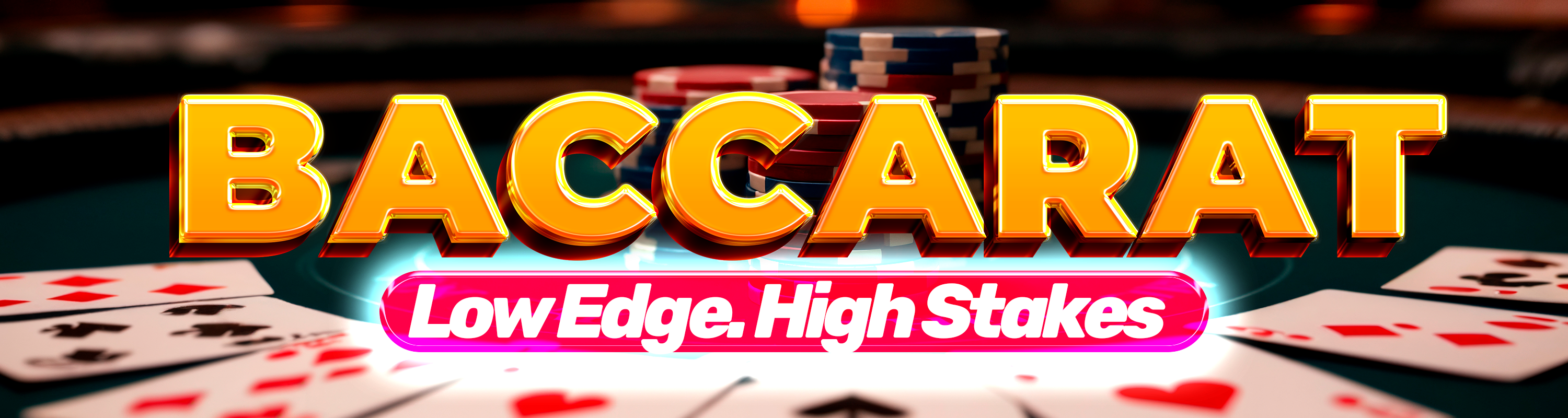 Baccarat - Low Edge, High Stakes