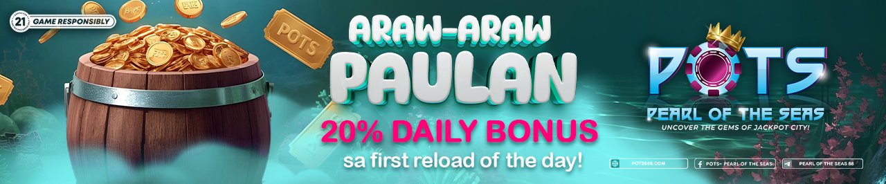 Araw-Araw Paulan - 20% Daily Bonus Promotion